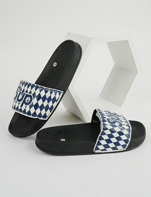 SLIPPER-Y-6005-B2-BLUE - Foorzy