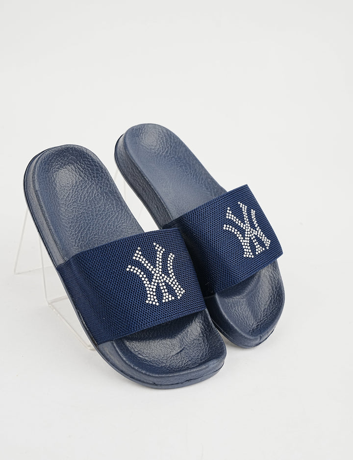 SLIPPER-YS-0389-BLUE - Foorzy