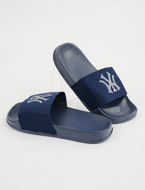 SLIPPER-YS-0389-BLUE - Foorzy