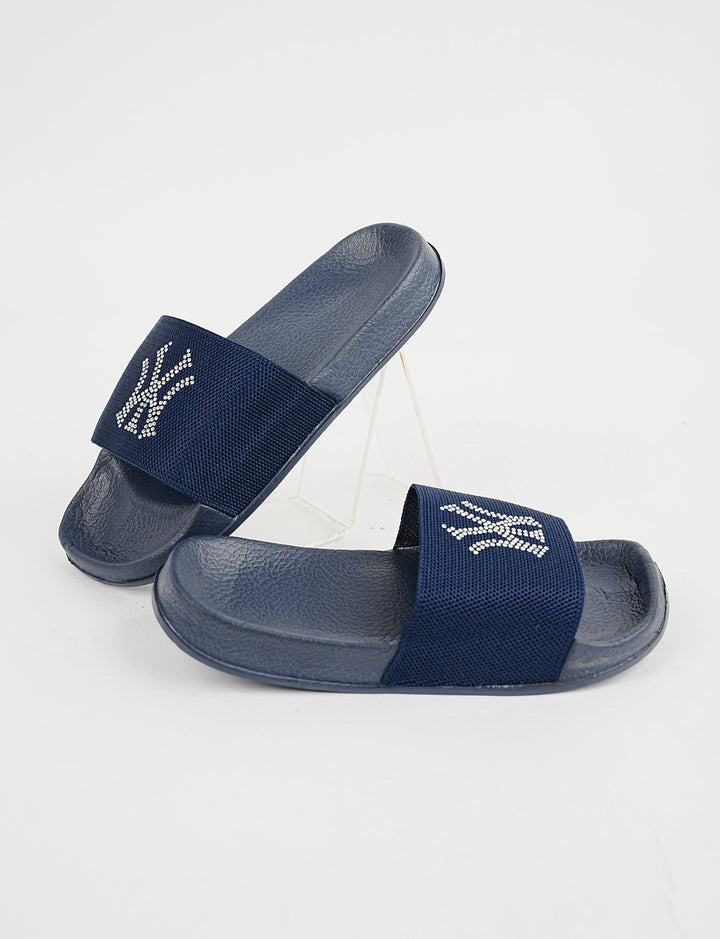 SLIPPER-YS-0389-BLUE - Foorzy
