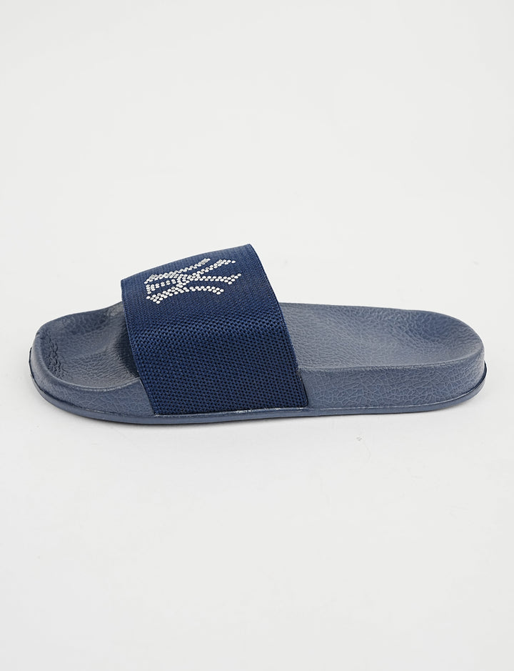SLIPPER-YS-0389-BLUE - Foorzy
