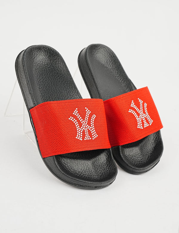 SLIPPER-YS-0389-RED - Foorzy