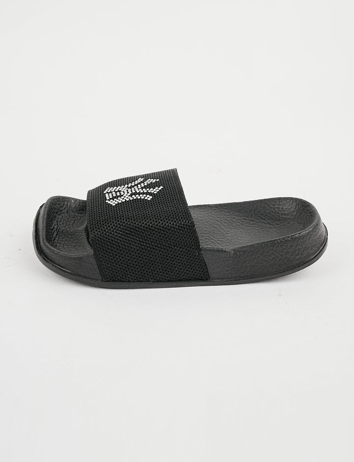 SLIPPER-YS-0389-BLACK - Foorzy