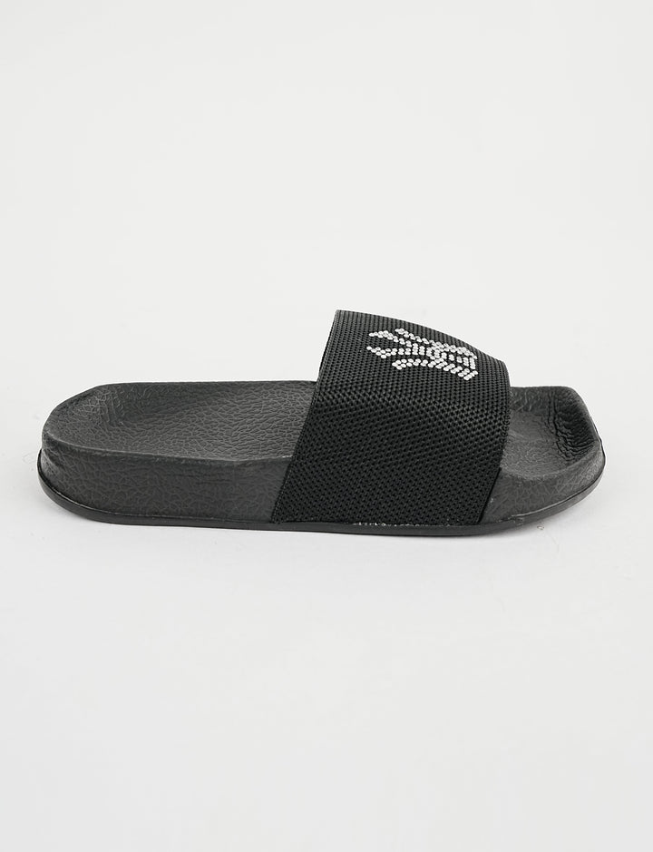 SLIPPER-YS-0389-BLACK - Foorzy