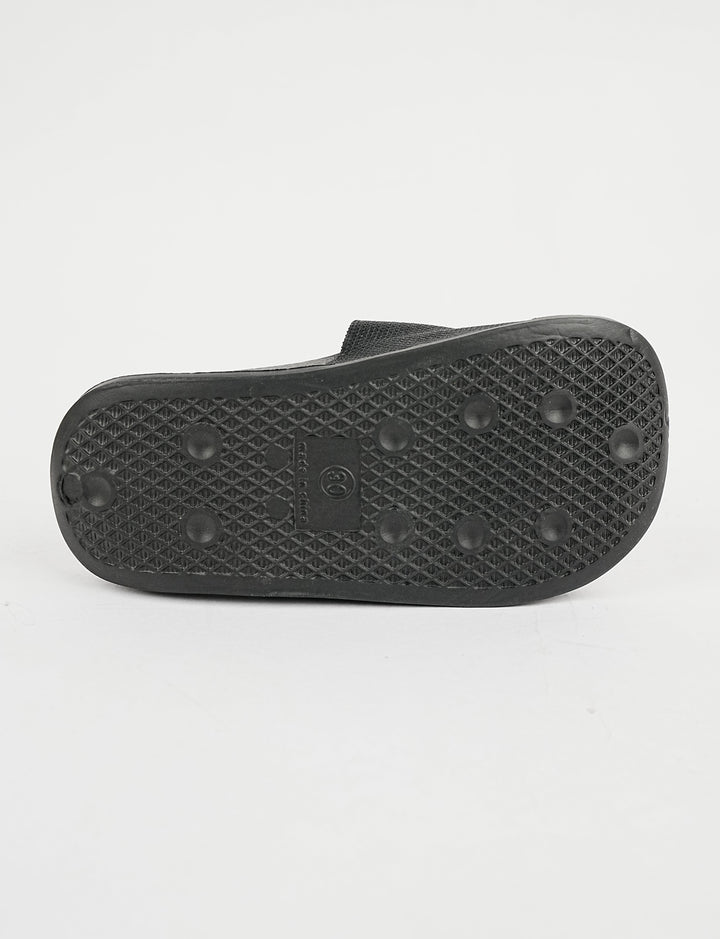 SLIPPER-YS-0389-BLACK - Foorzy